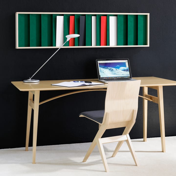 Brygga skrivebord 50x125 cm, Svartbeiset ask col.11 Karl Andersson & Söner