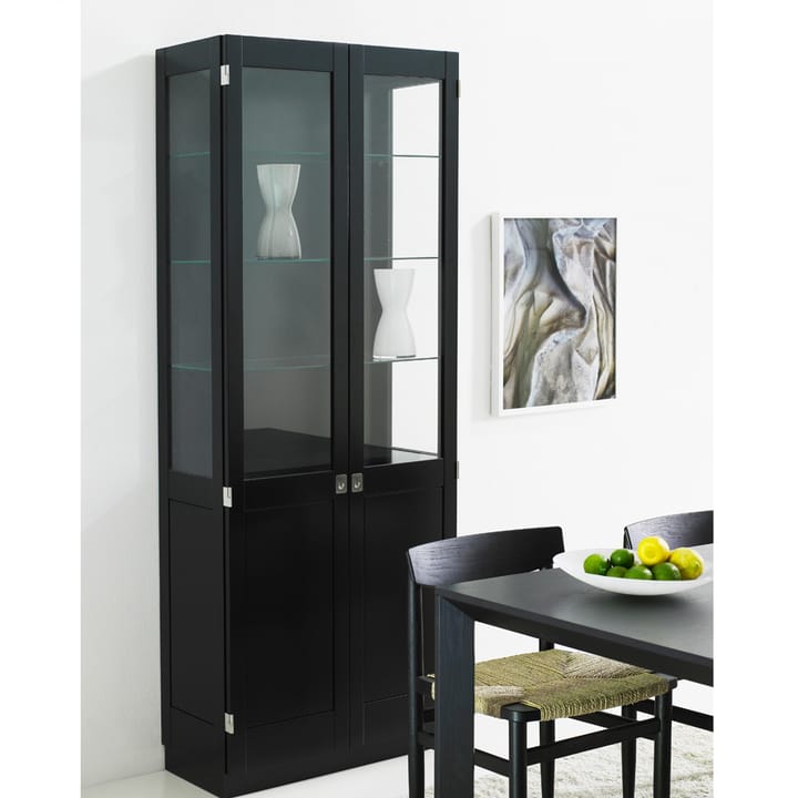 KA72 744 skap glassdører og tredører 40x202 cm, Bjørk Karl Andersson & Söner