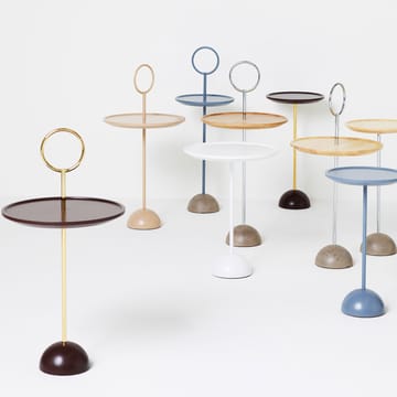 Lollipop bord med ring Ø29xH55 cm - Snøhvit - Karl Andersson & Söner