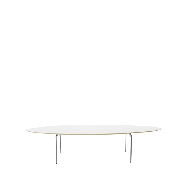 Trippo T4 salongbord 54x158 cm - Hvit laminat mattkrom ben 46 cm - Karl Andersson & Söner
