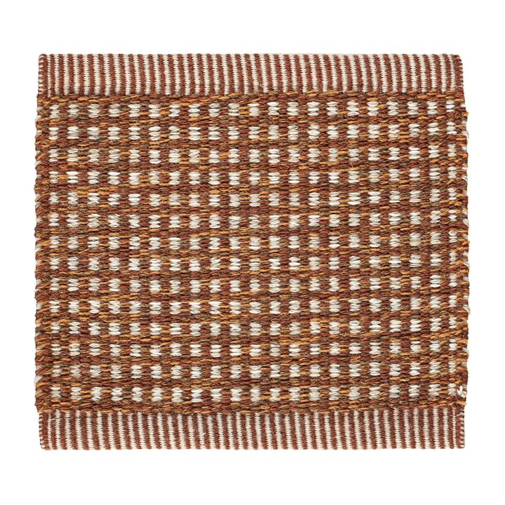 Dot Icon gulvteppe 90x240 cm - Burnt Terracotta - Kasthall