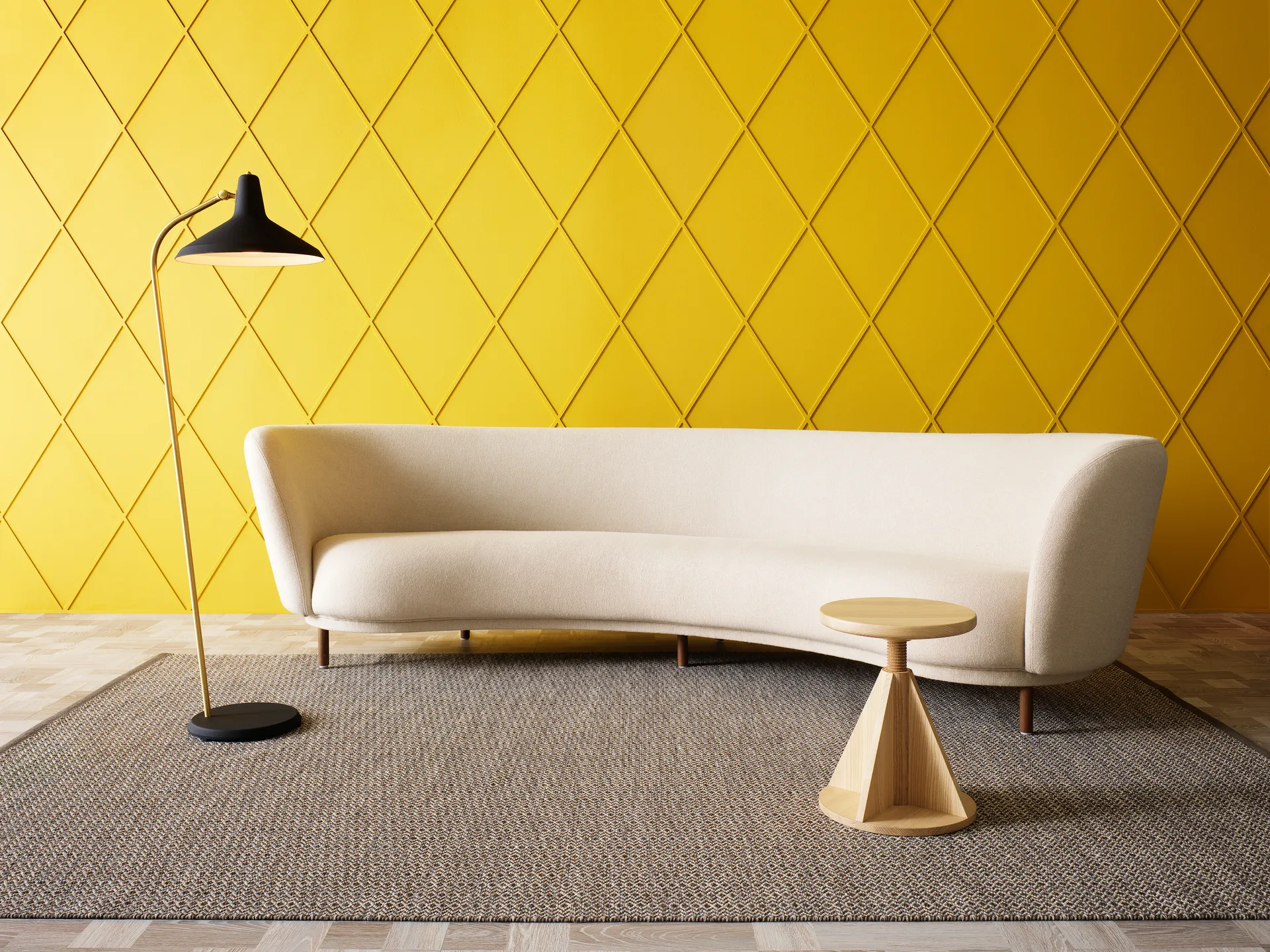 Ingrid Icon gulvteppe 160x240 cm, Brown Grey Kasthall