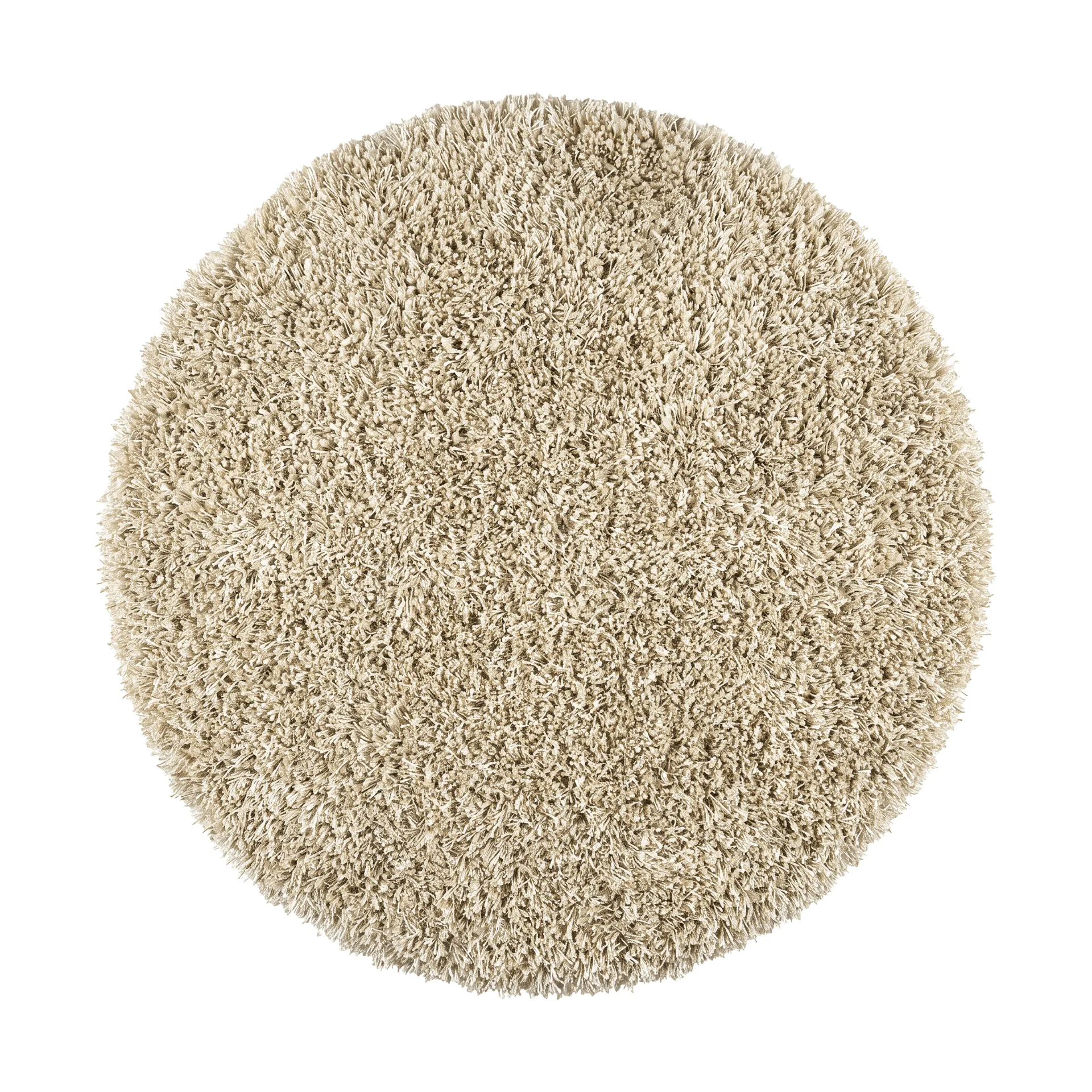 Moss gulvteppe rund Ø240 cm, Beige Kasthall