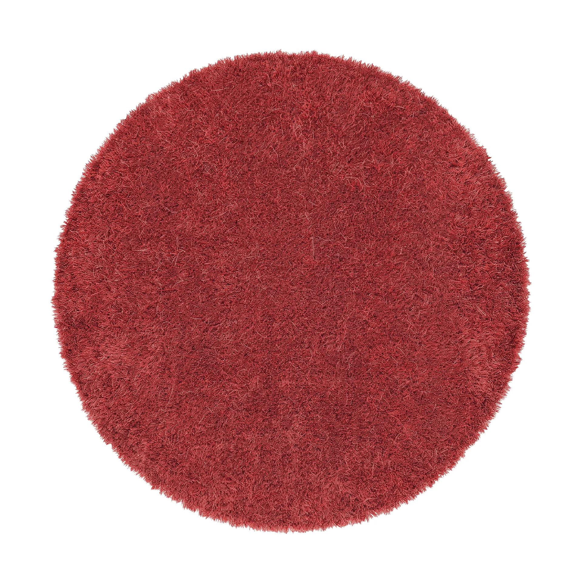 Moss gulvteppe rund Ø240 cm, Deep coral Kasthall