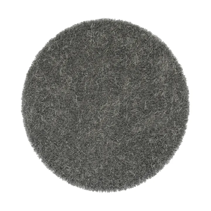 Moss gulvteppe rund Ø240 cm - Nickel grey - Kasthall