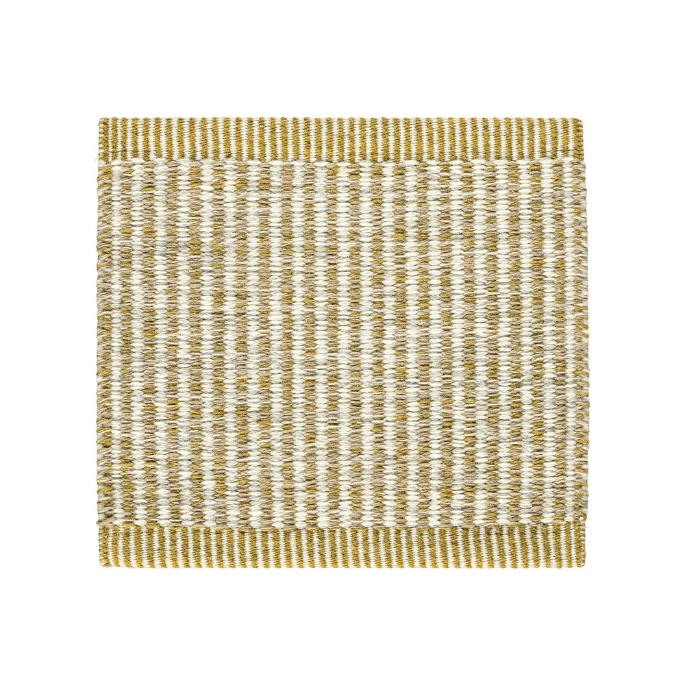 Stripe Icon entréteppe, Straw yellow 485 90 x 250 cm Kasthall