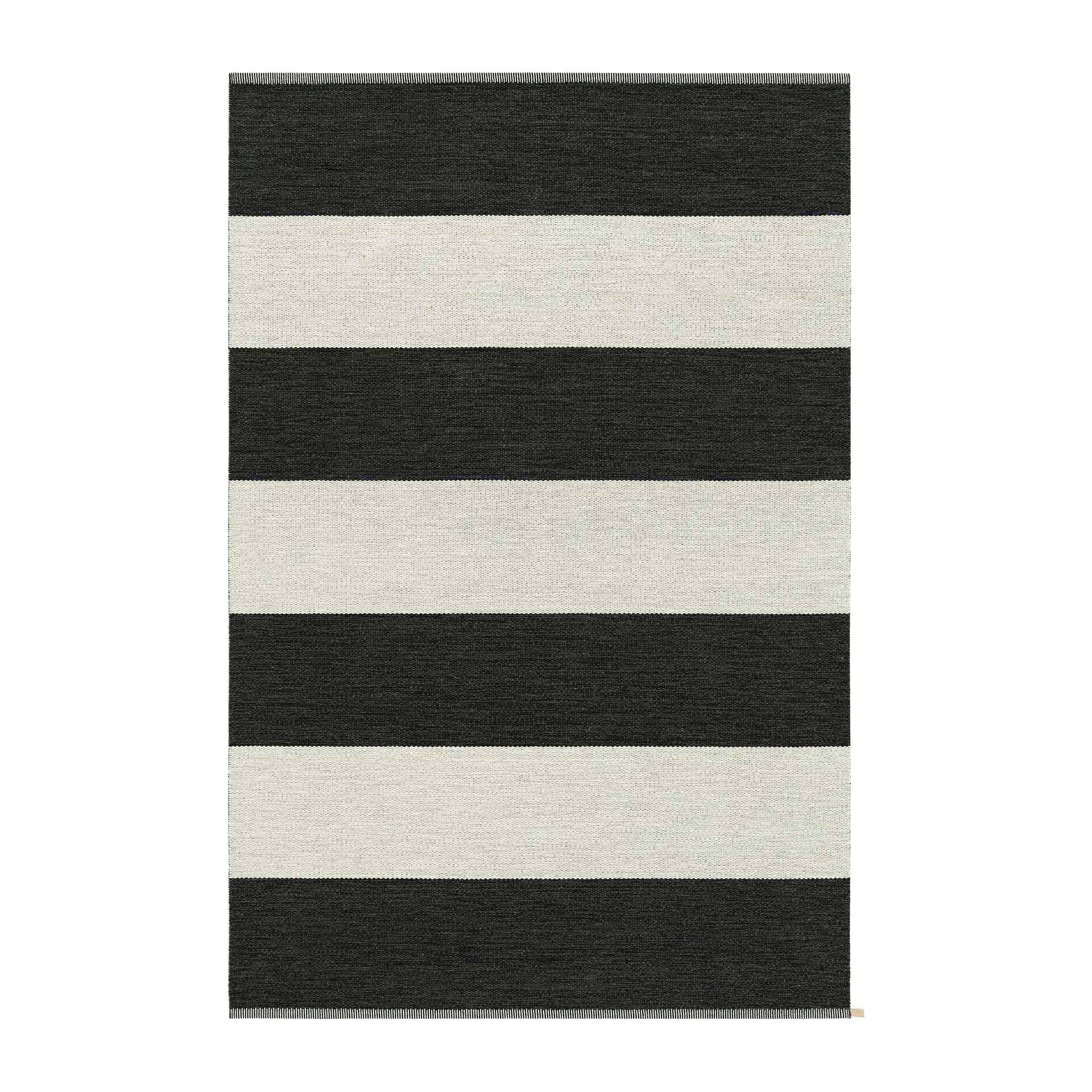 Wide Stripe Icon gulvteppe 195x300 cm, Midnight black Kasthall
