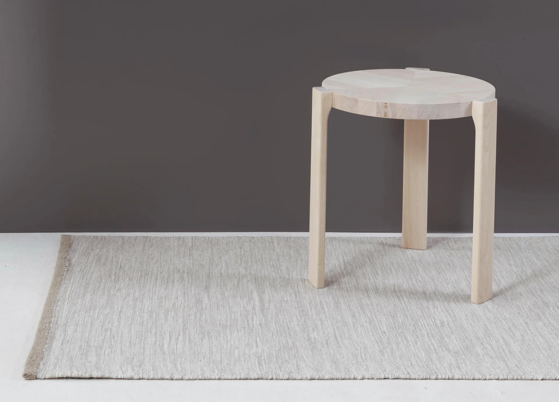 Allium gulvteppe 170 x 240 cm, Light grey Kateha