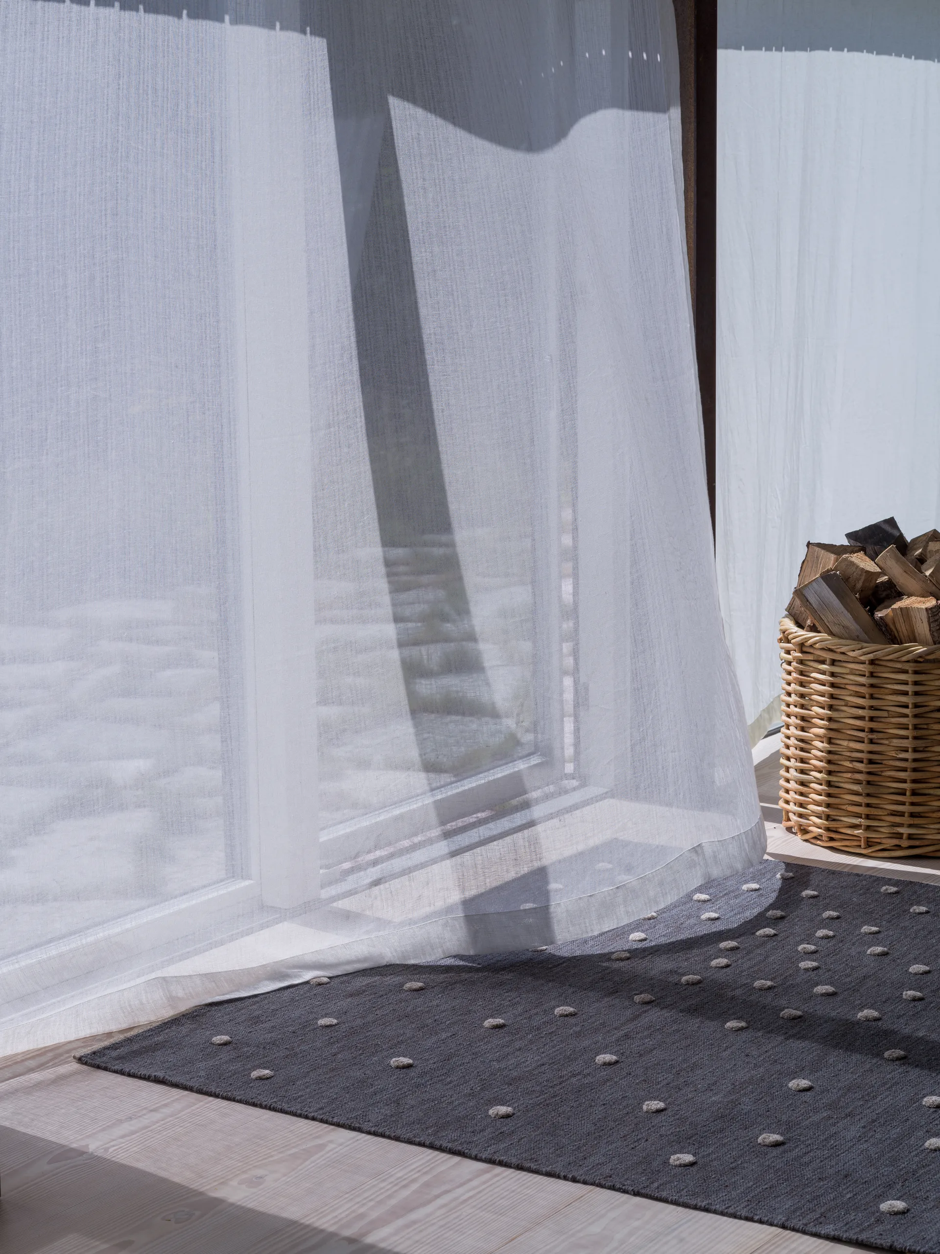 Bula teppe, Nearly Black, 200x300 cm Kateha