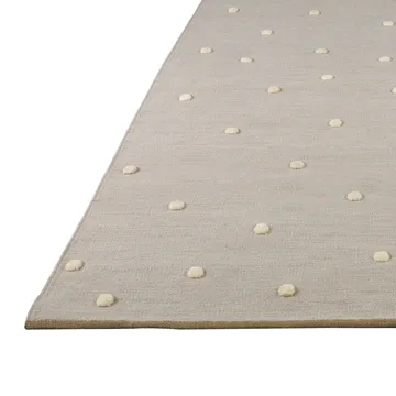 Bula teppe - White/green, 170 x 240 cm - Kateha