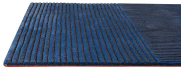 Dunes Straight teppe - Blue, 170x240 cm - Kateha