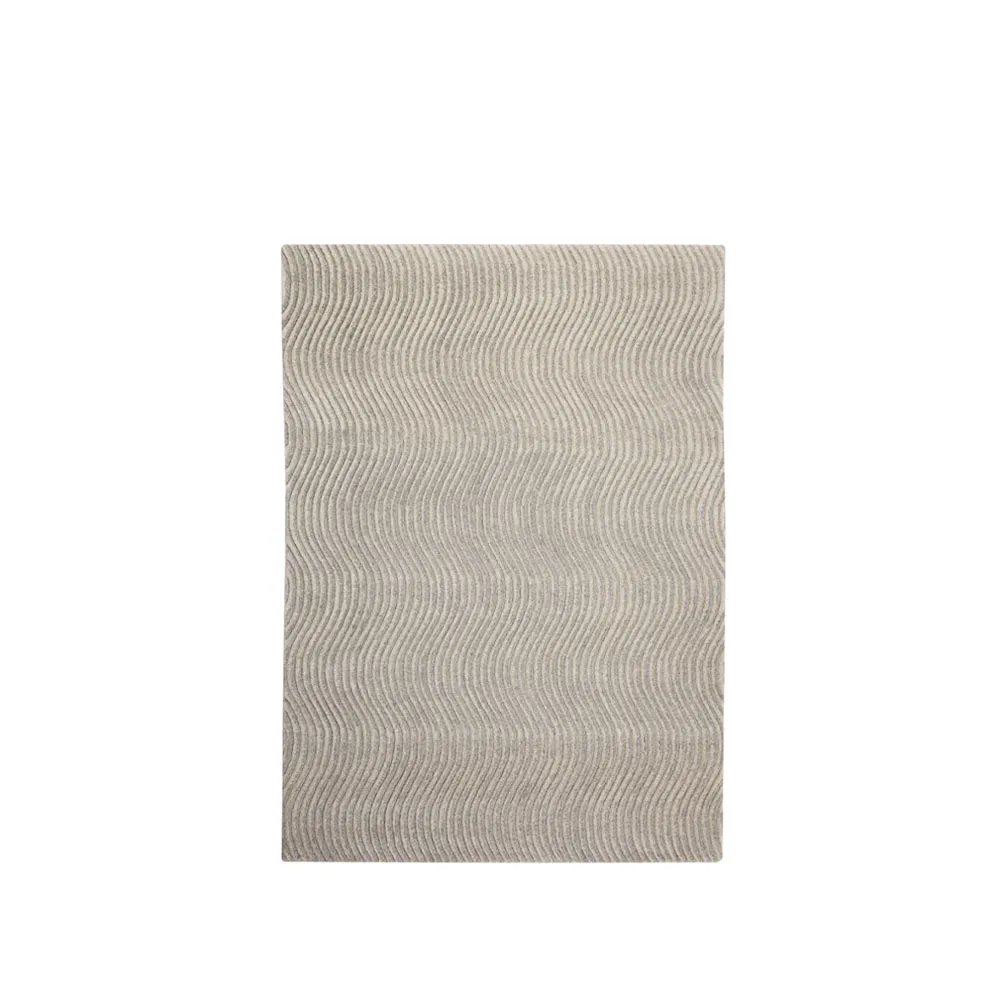 Dunes Wave teppe, Light grey, 170x240 cm Kateha