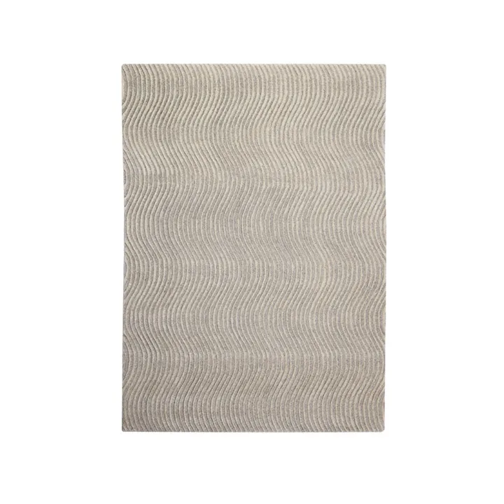 Dunes Wave teppe - Light grey, 200x300 cm - Kateha