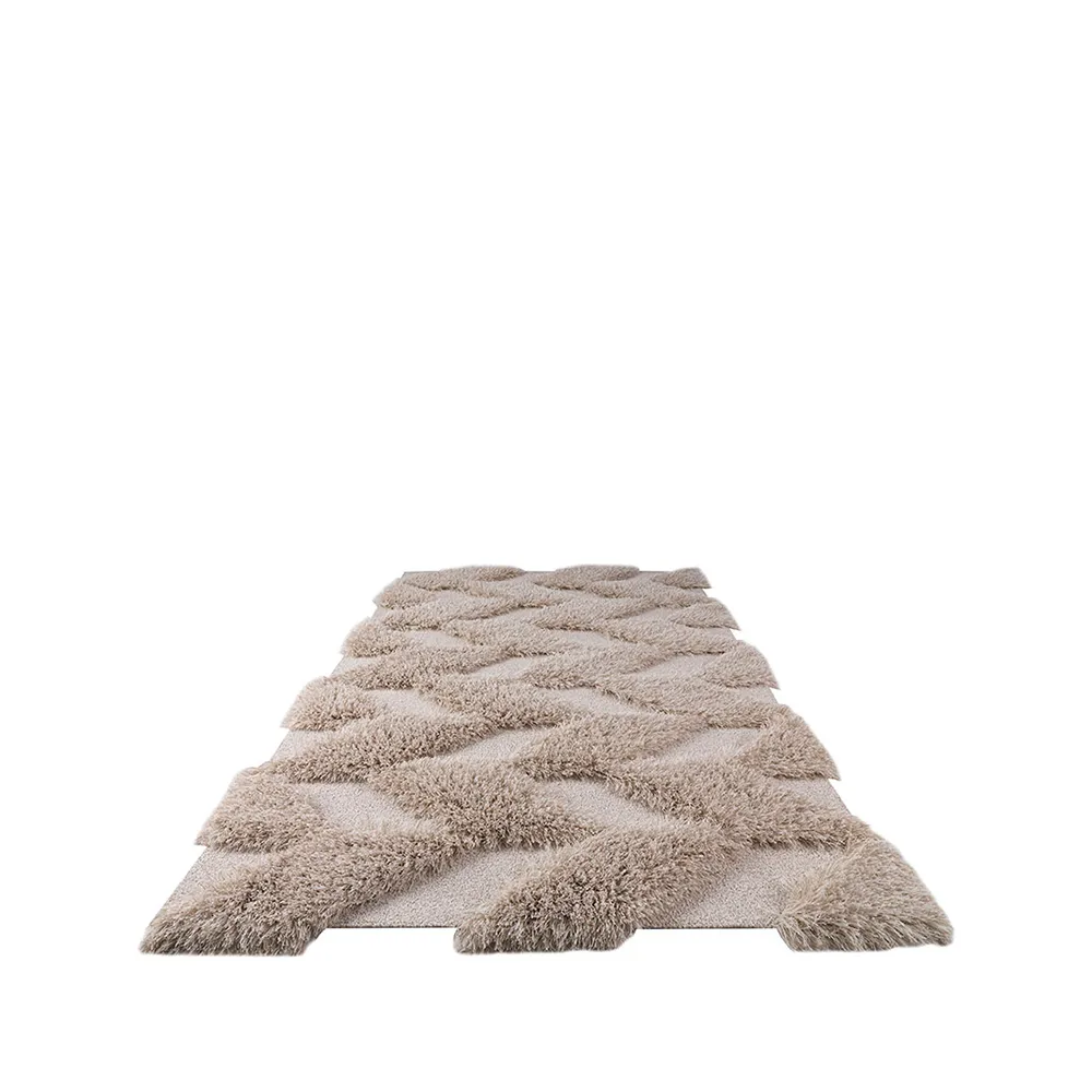 Herringbone Wild teppe, Light beige, 170x240 cm Kateha