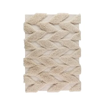 Herringbone Wild teppe - Light beige, 200x300 cm - Kateha