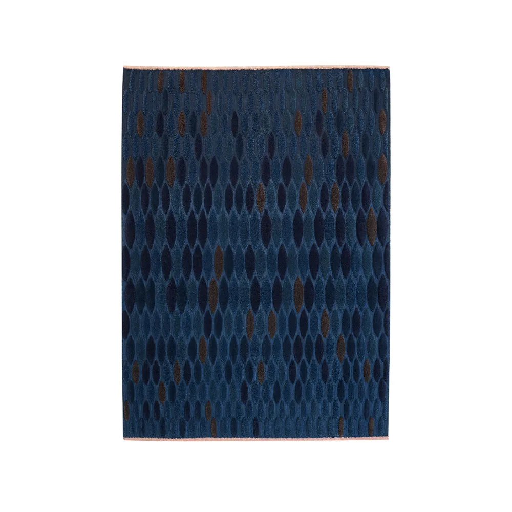 Pond Flossa teppe, Midnight, 200x300 cm Kateha