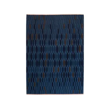 Pond Flossa teppe - Midnight, 200x300 cm - Kateha