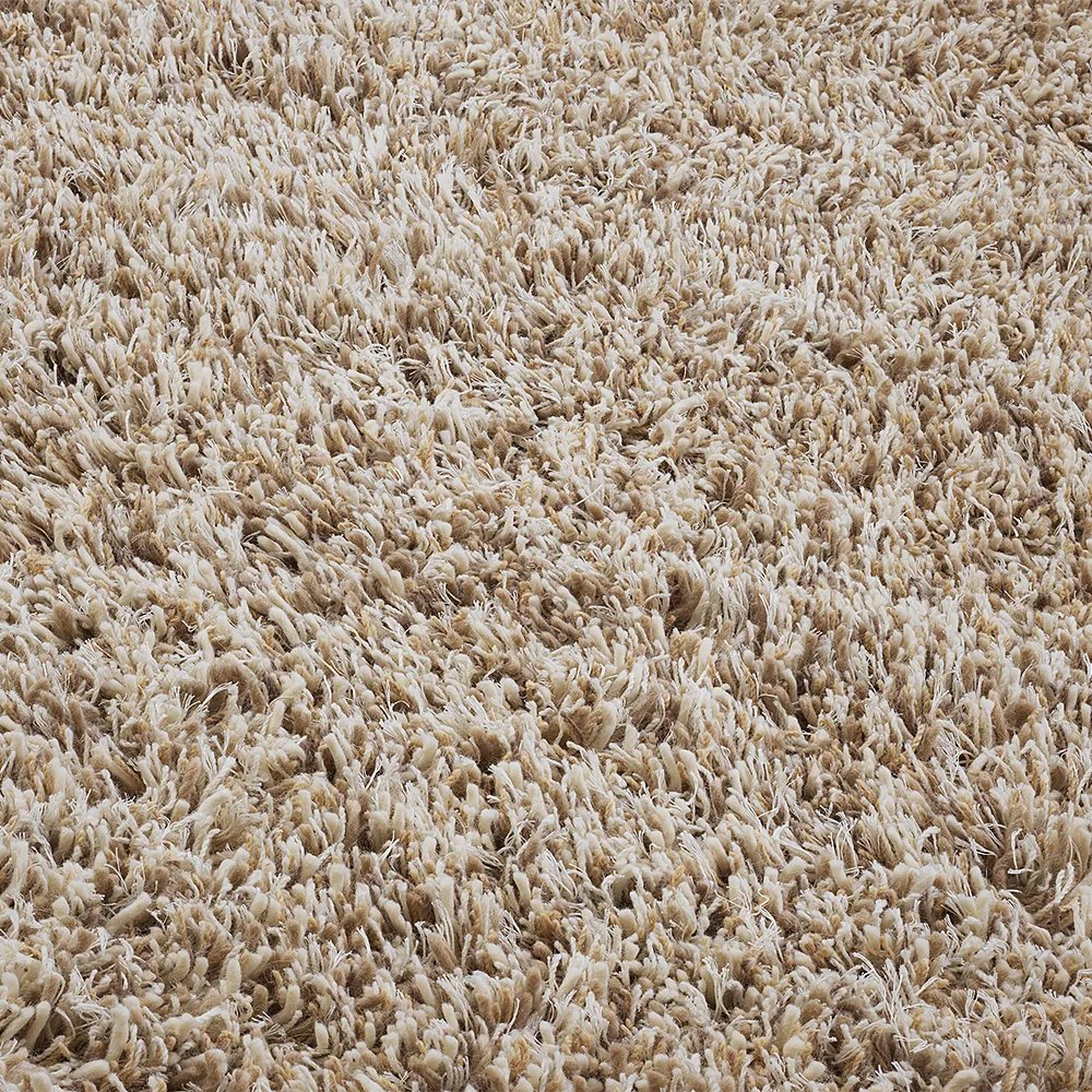 Shaggy teppe, White/beige, 170x240 cm Kateha