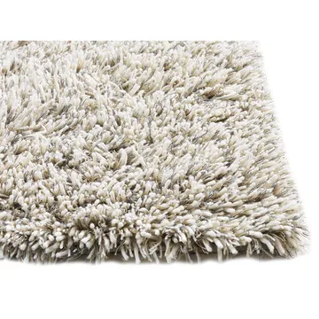 Shaggy teppe - White/grey, 200x300 cm - Kateha
