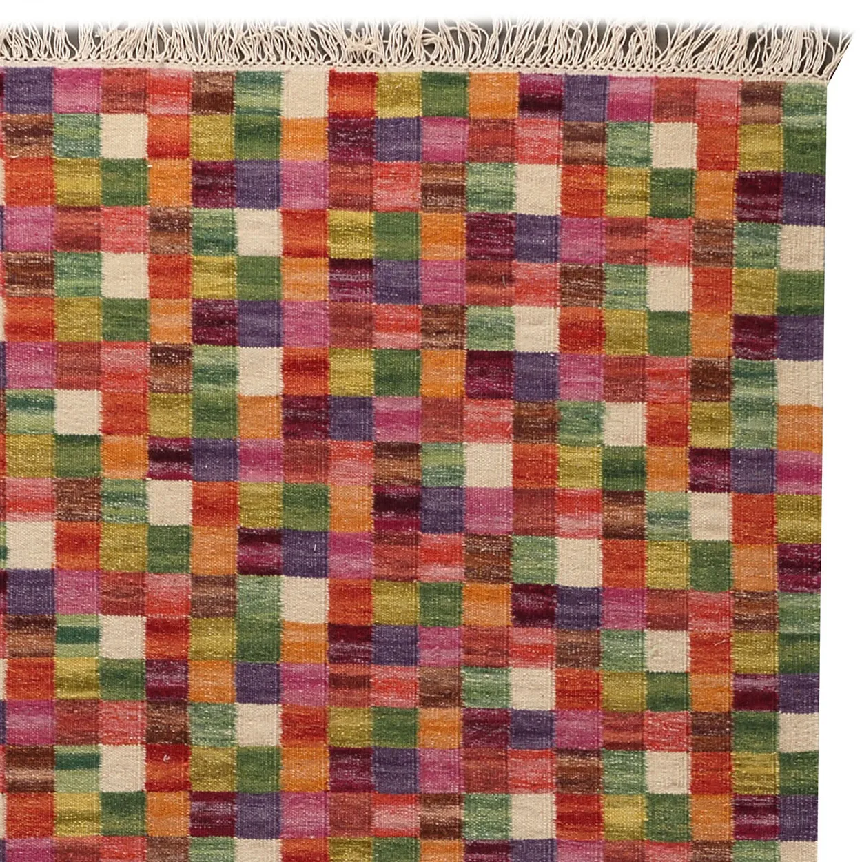 Small box håndvevd gulvteppe, multi, 240x170 cm Kateha