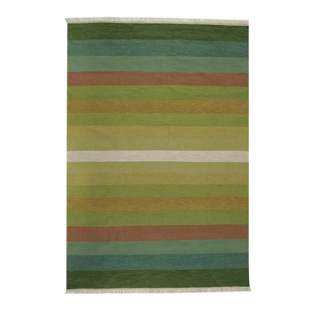 Tofta wave gulvteppe 170x240 cm, Green Kateha