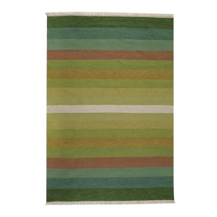 Tofta wave gulvteppe 170x240 cm - Green - Kateha