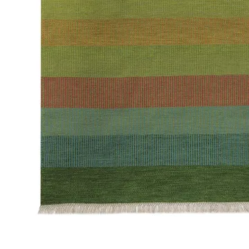 Tofta wave gulvteppe 170x240 cm - Green - Kateha
