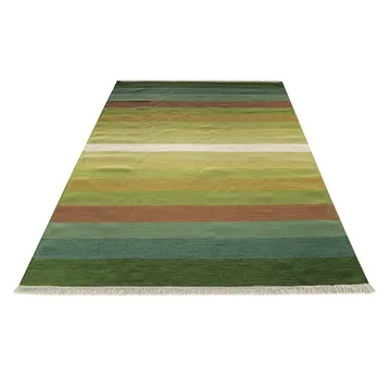 Tofta wave gulvteppe 170x240 cm - Green - Kateha
