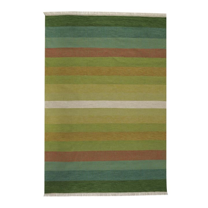 Tofta wave gulvteppe 170x240 cm - grønn - Kateha