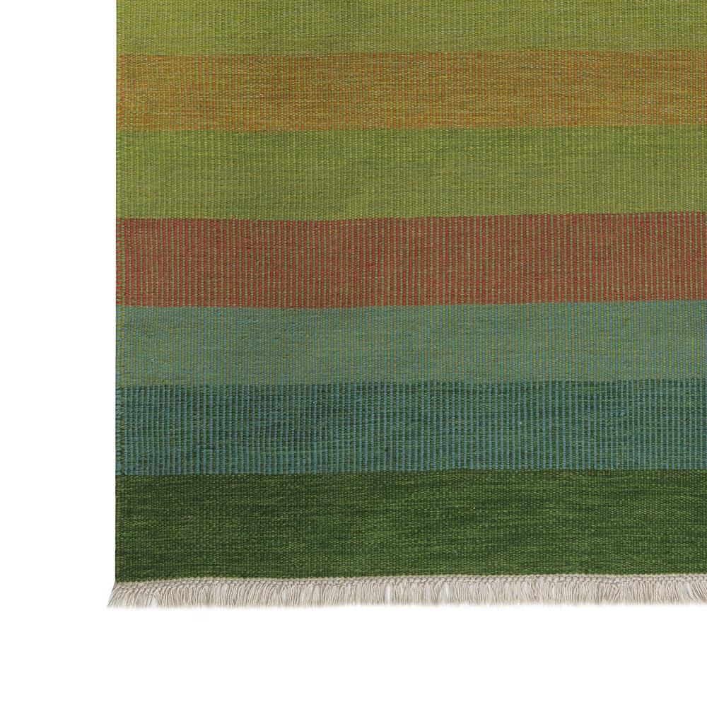 Tofta wave gulvteppe 80x250 cm, Green Kateha