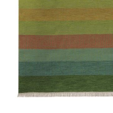 Tofta wave gulvteppe 80x250 cm - grønn - Kateha