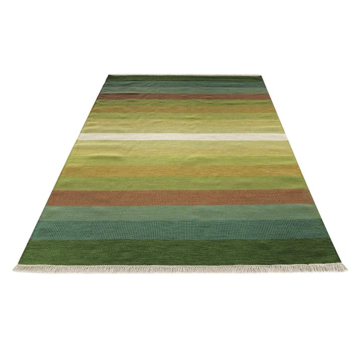 Tofta wave gulvteppe 80x250 cm, grønn Kateha