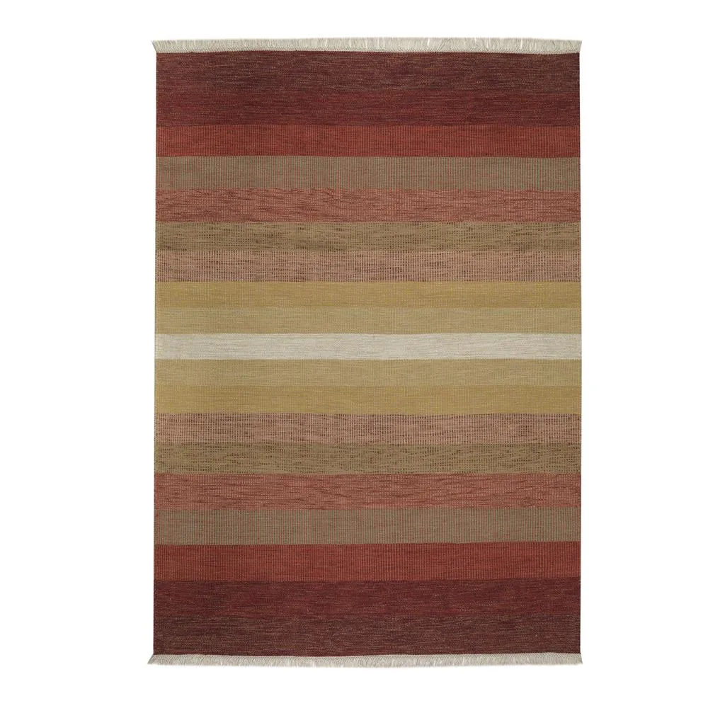 Tofta wave gulvteppe 80x250 cm, Red Kateha