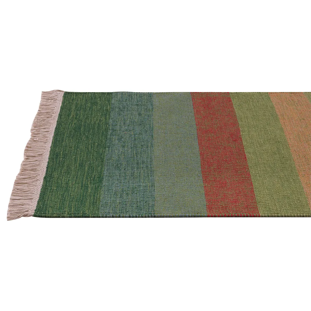 Tofta wave gulvteppe, Green, 200x300 cm Kateha