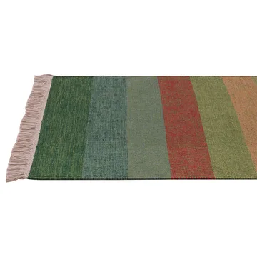 Tofta wave gulvteppe - Green, 200x300 cm - Kateha