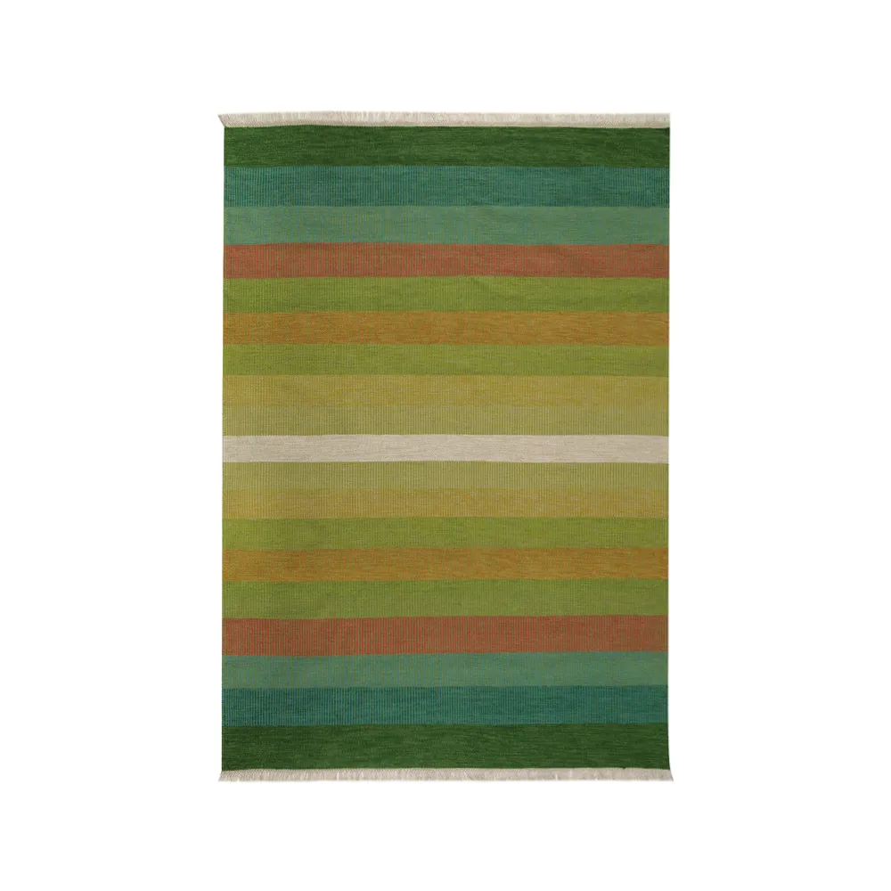 Tofta wave gulvteppe, Green, 200x300 cm Kateha