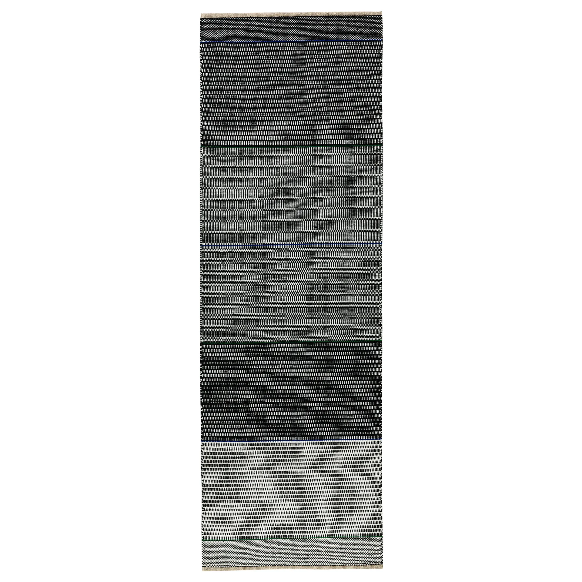 Tribulus One ullteppe 80x250 cm, Black/white/blue/green Kateha