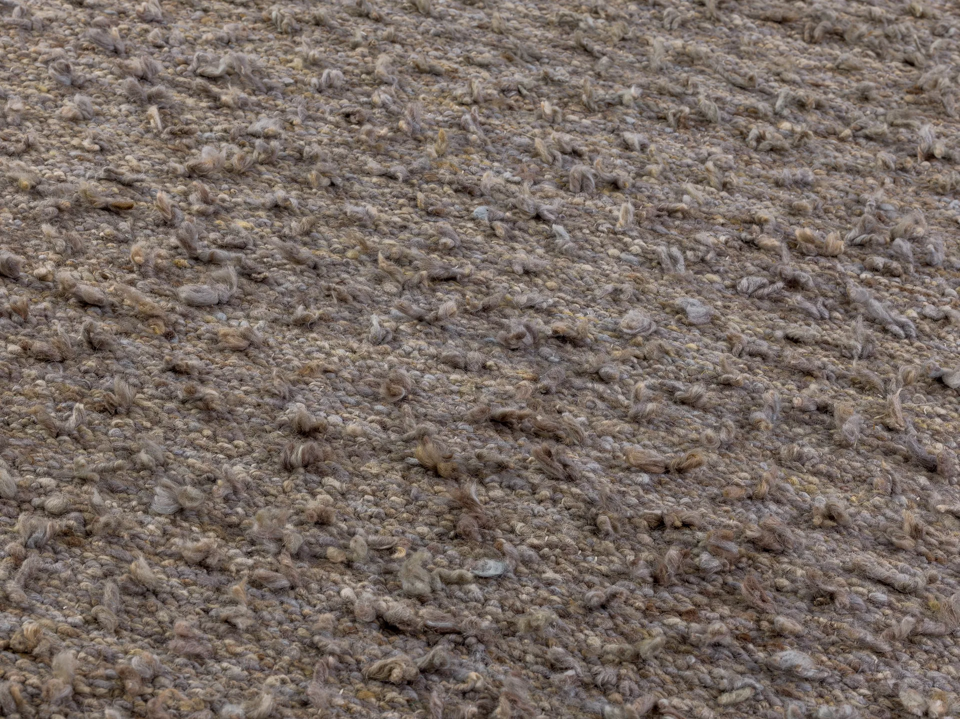 Woolly teppe, Light brown 170 x 240 cm Kateha