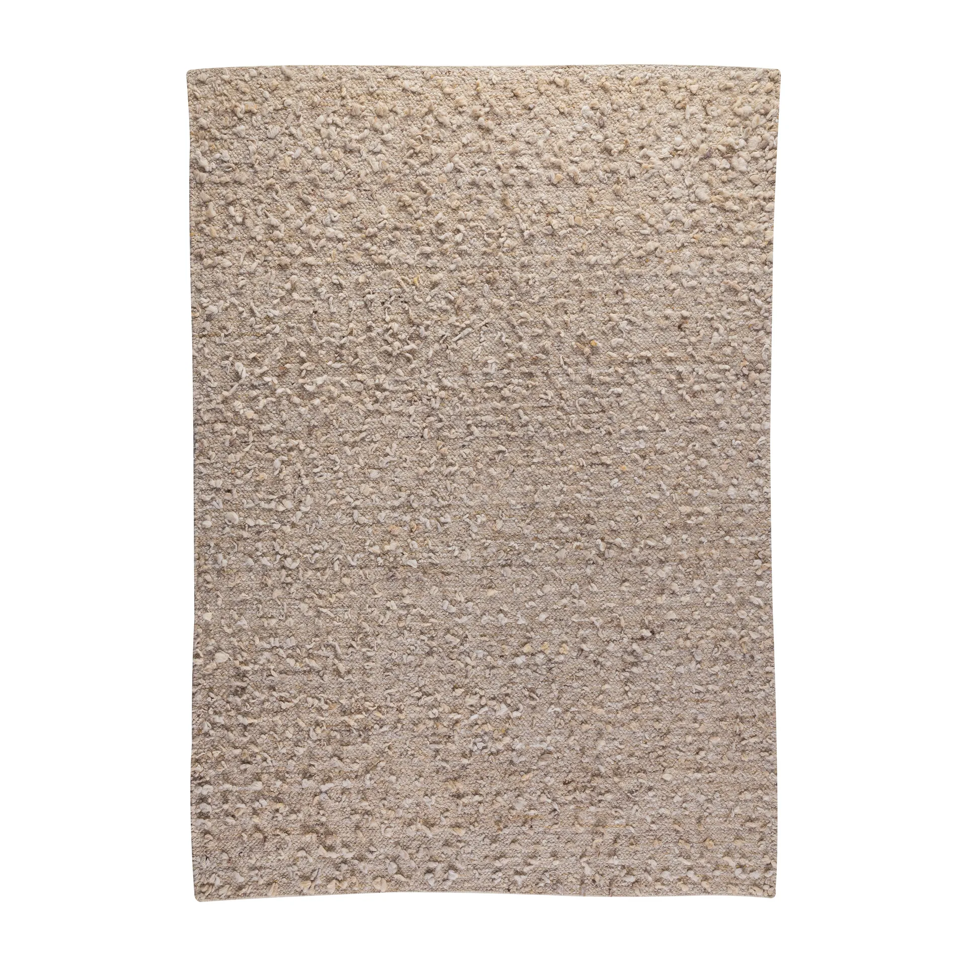 Woolly teppe, White, 170x240 cm Kateha