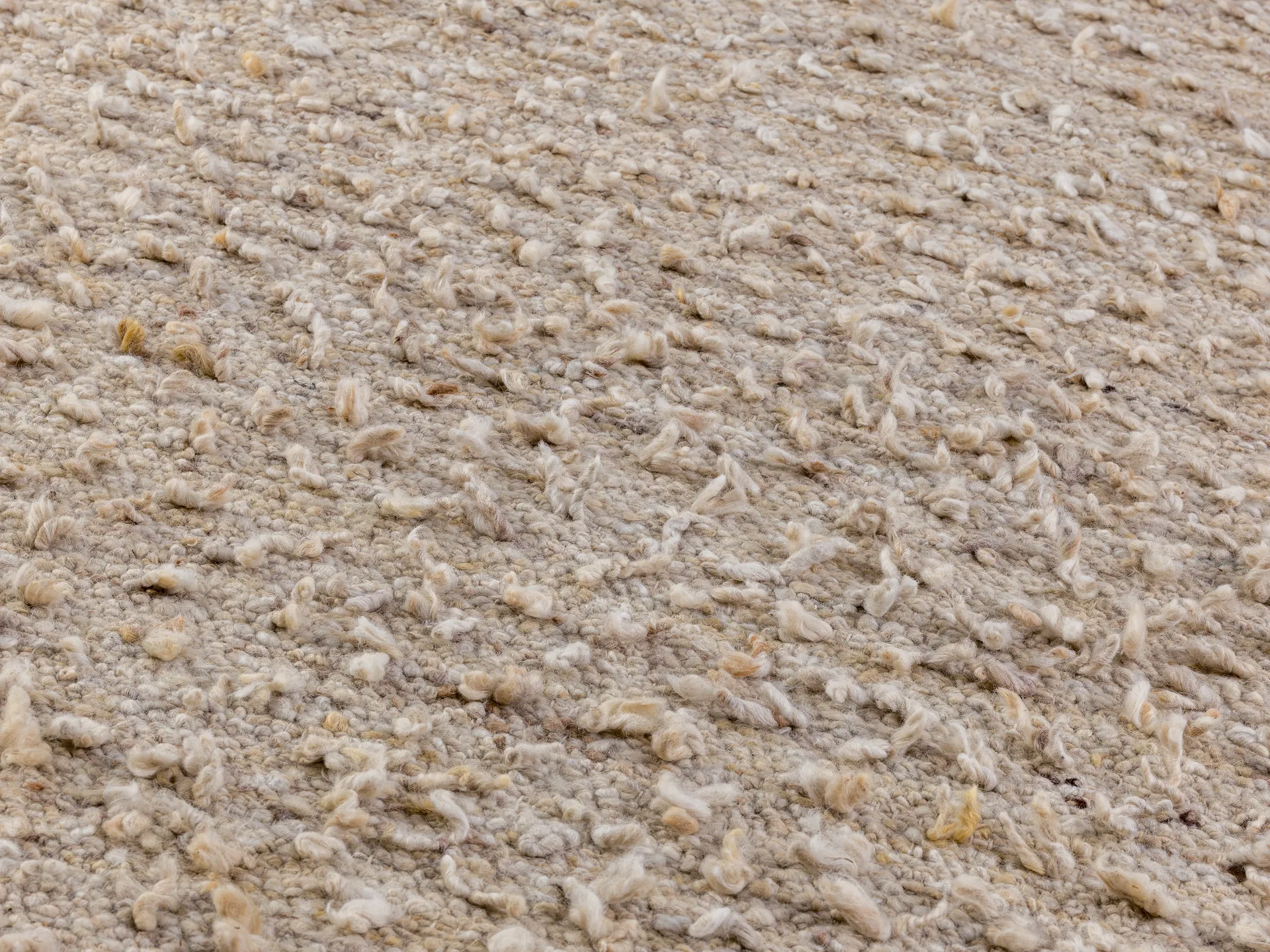 Woolly teppe, White, 170x240 cm Kateha
