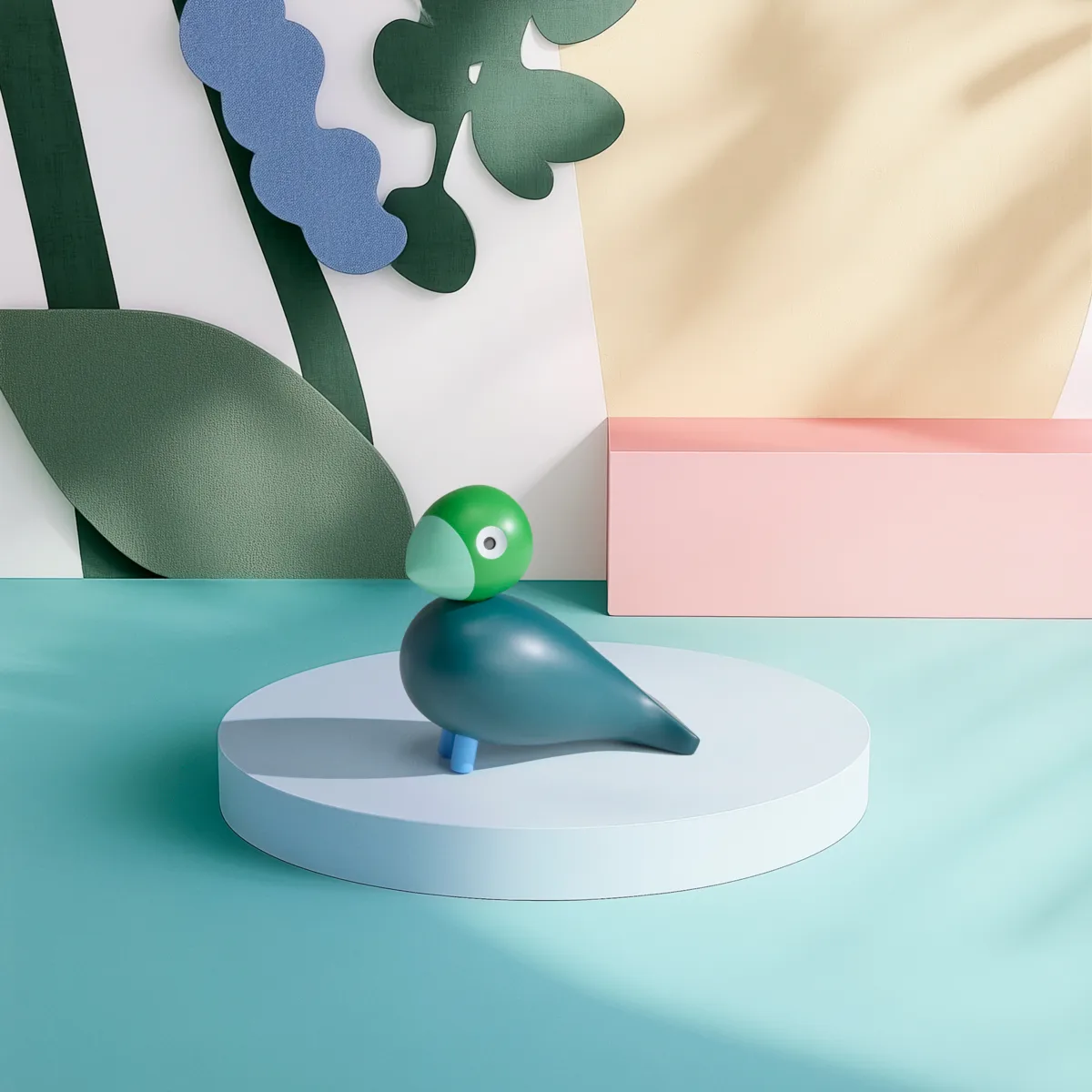 Kaj Bojesen Year Bird 2026 Bjørk, Mørkegrønn Kay Bojesen Denmark