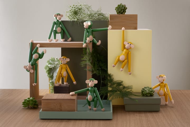 Kay Bojesen ape mini vintage, Gul Kay Bojesen Denmark