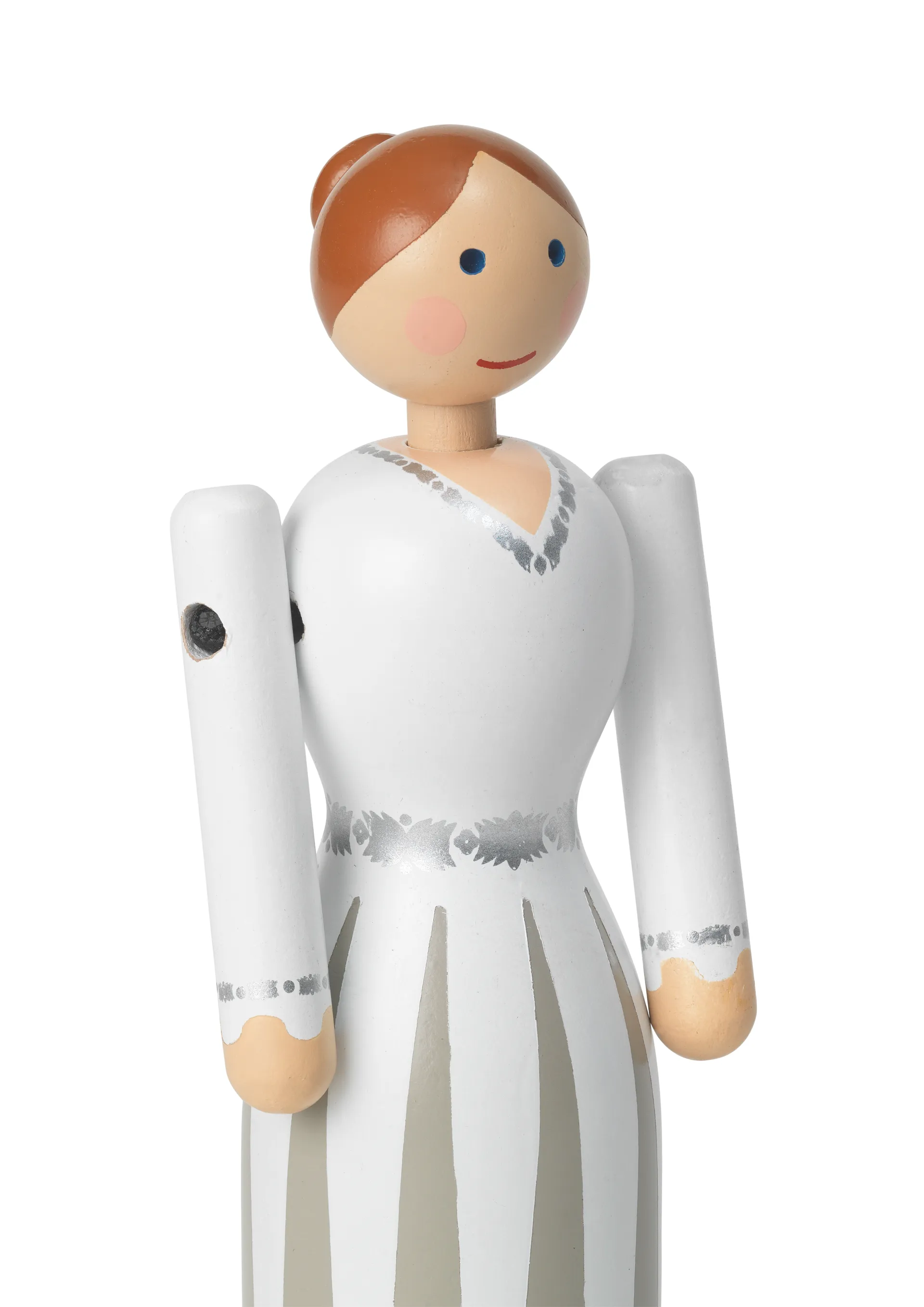 Kay Bojesen brud, Blå-svart-hvit, 12 cm Kay Bojesen Denmark