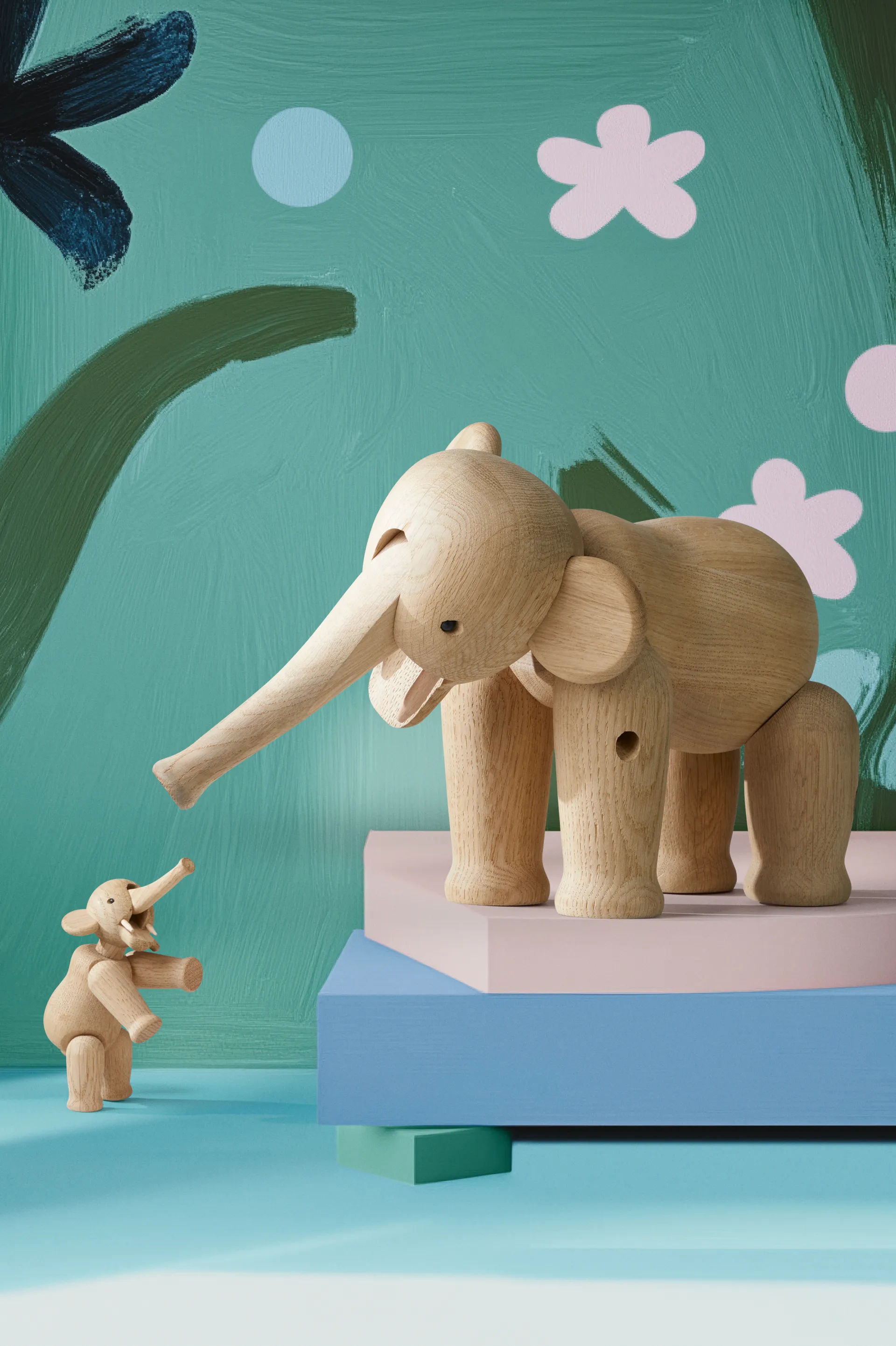 Kay Bojesen elefant Liliput, Eik Kay Bojesen Denmark