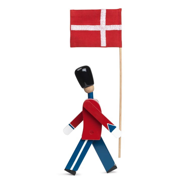 Kay Bojesen fanebærer med flagg, 29,5 cm Kay Bojesen Denmark