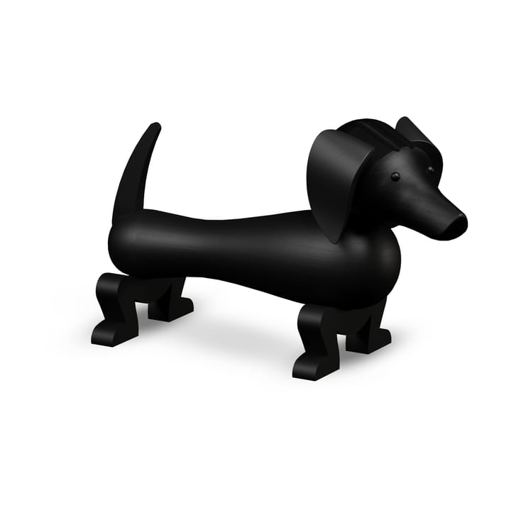 Kay Bojesen hund 28,5 cm - Mørkbeiset eik - Kay Bojesen Denmark