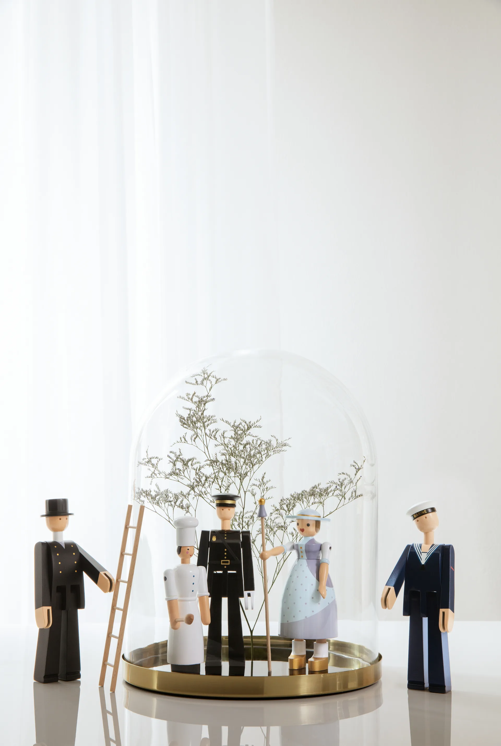 Kay Bojesen hyrdinne, Lyseblå Kay Bojesen Denmark