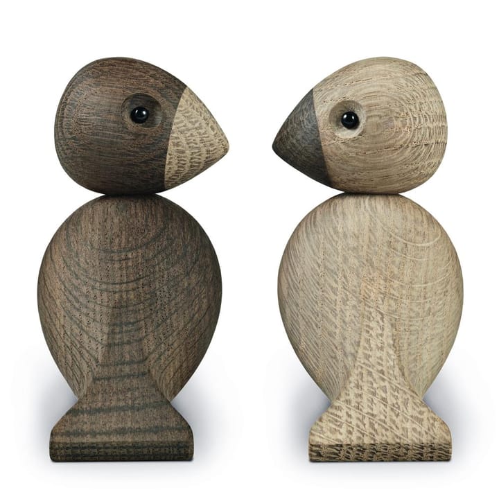Kay Bojesen Lovebirds set, Eik 2-pakk. Kay Bojesen Denmark