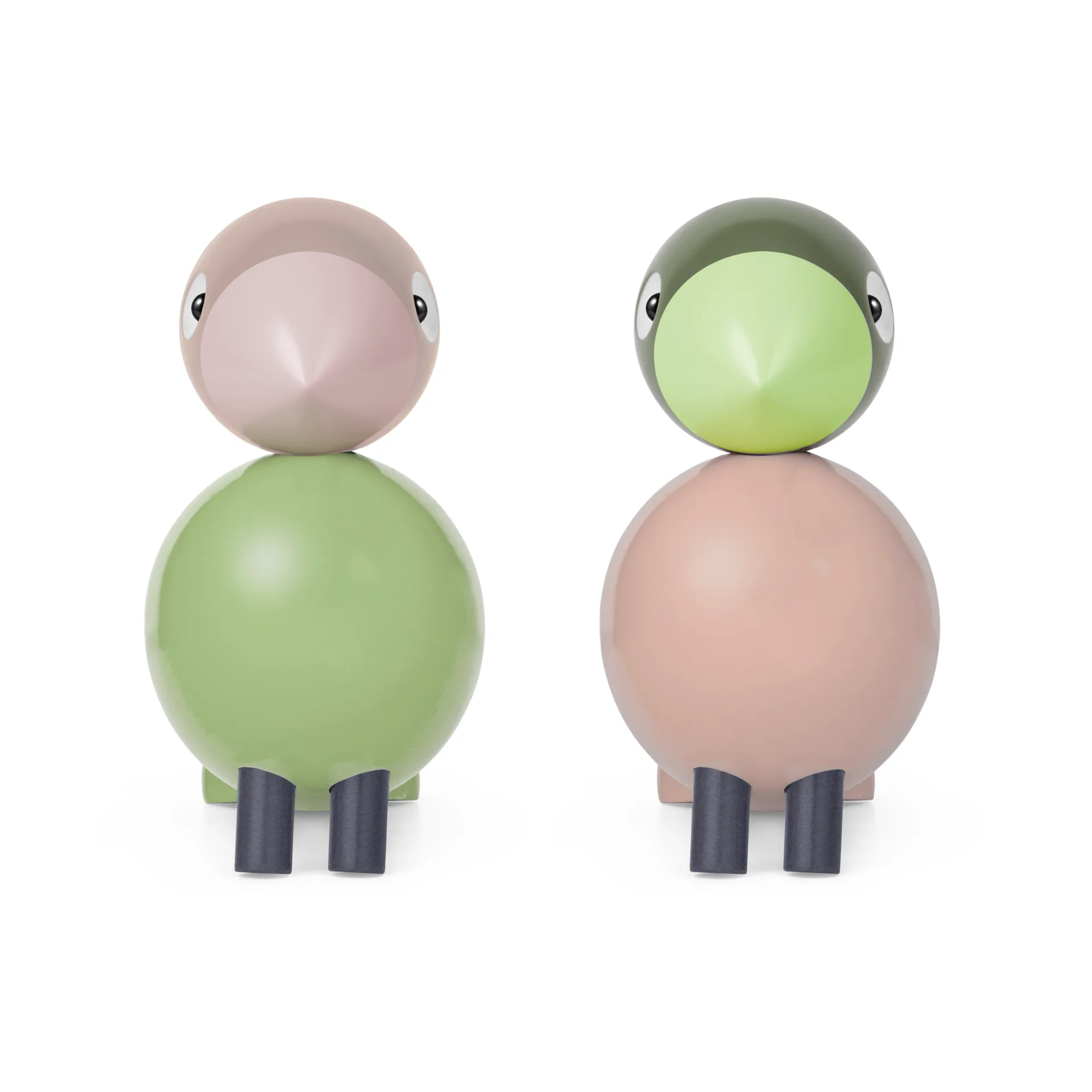 Kay Bojesen Lovebirds set, Lysegrønn-rosa Kay Bojesen Denmark