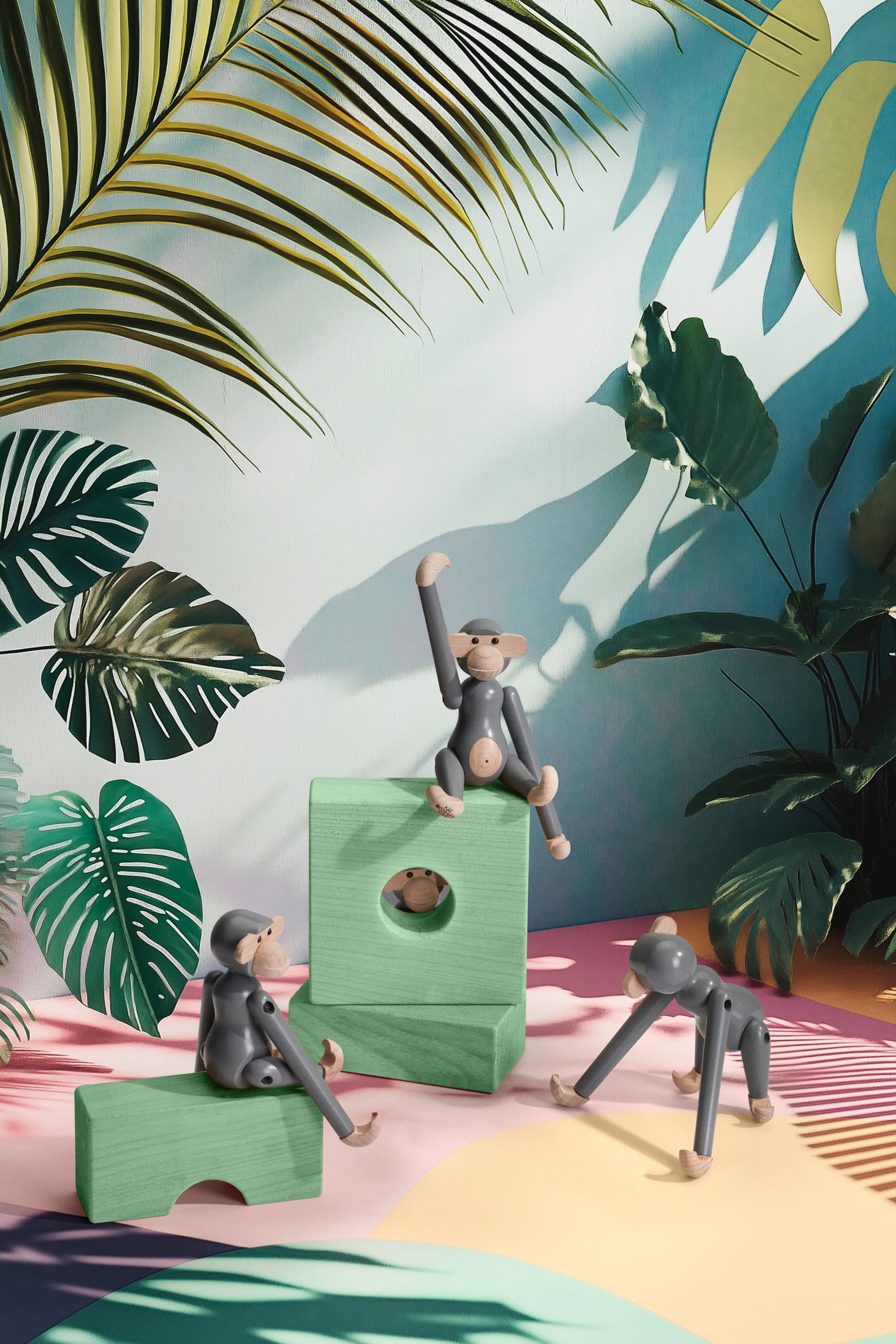 Kay Bojesen mini ape, Grå Kay Bojesen Denmark